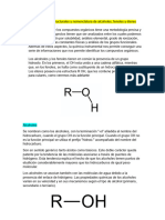 Unidad 1 Alcoholes, Fenoles y Eteres