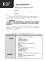 Informe N°02 Logros y Dificultades de Acuerdo Al Plan Anual de Trabajo Aip