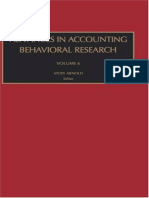 Advances in Accounting Behavioral Research, Volume 6 (Advances in Accounting Behavioral Research) (PDFDrive)