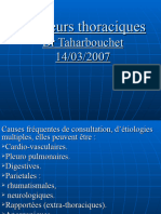 Douleurs Thoraciques PR D Taharbouchet