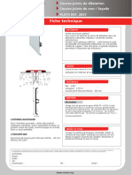 Couvre Joint de Dilatation Façade