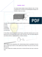 Aula 05 - Exercícios