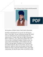 The Biography of Hazrat Sahvi Shah Sahib Hyderabad