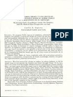 Pablo de Tarso, Israel y Los Gentiles. El Nuevo Enfoque Radical Sobre Pablo y El Cariz Judío de Su Mensaje