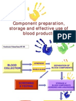 Component & Effective Use of Blood