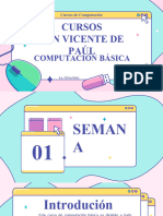 Cursos San Vicente de Paúl: Computación Básica