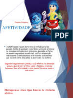 AFETIVIDADE - Funções Psíquicas