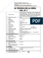 Ficha Tecnica de La Obra