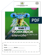 Grade 7 - Elevate Science - Workbook