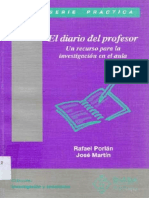 Rafael Porlán. (1991) El Diario Del Profesor