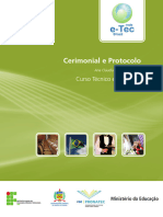 Caderno de Cerimonial e Protocolo - Curso Tecnico em Eventos