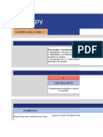 Tabela de Avaliação de Candidatos