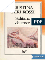 Solitario de Amor - Cristina Peri Rossi