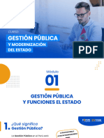 Módulo 01 - Gestión Pública y Modernización Del Estado