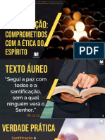 Slides - Lição 6 - Santificação - Comprometidos Com A Ética Do Espírito - Canal Texto Áureo