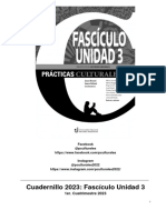 PC - Fascículo Unidad 3 - Cuadernillo 2023