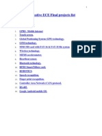 Sooxma Tech Project List