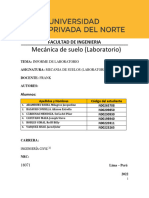 Grupo 4 de Laboratorio Mecanica de Suelos