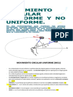 Movimiento Circular Uniforme (Mcu)