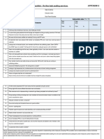 Safe Work Practices Checklist On-Line Leak Sealing Services