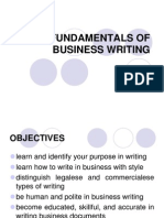 Business Writing Presentation