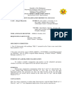 Fingerprint Examination Report EDS1