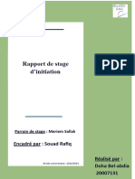 Rapport de Stage Be Live