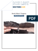 NT Toupee Stock Wholesale Prices2023.6.9