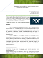 Influência Da Globalização e Da Mídia Na Formação Individual