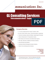 GL Consulting Services Overview Brochure