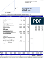 Bulletin de Paie 2022 01