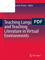 Teaching Language and Teaching Literature in Virtual Environments