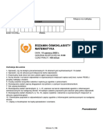 Egzamin Próbny Matematyka Czerwiec 2023