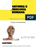 Anatomia e Fisiologia Humana