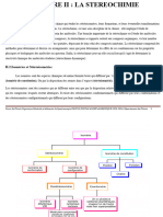 Chapitre II Cours de Stereochimie