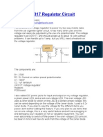 LM317 Regulator Circuit