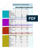 Planilha de Controle Financeiro Pessoal Excelente