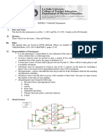 PATHFit 3 Volleyball Tournament Guidelines