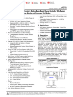 Bq25700A Smbus Multi-Chemistry Battery Buck-Boost Charge Controller With System Power Monitor and Processor Hot Monitor