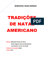 Trabalho Natal Americano