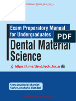 Dental Material Science Exam Preparatory Manual For Under Graduates1 103727