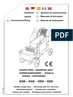 Instruction Manual c36-c42-c52-c55 Ce - Multilingue (199560)