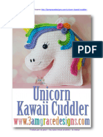 Coussin Licorne