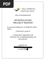 Investigatory Project Report