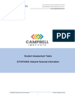 SITXFIN002 Student Assessment Tasks