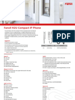 Fanvil H2U Datasheet