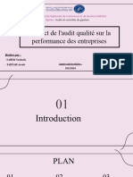 L'impact de L'audit Qualité Sur La Performance Des Entreprises PPT Off (2) (Lecture Seule) (1) (Lecture S