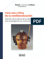 4.3 Romé - para Una Crítica de La Neoliberalización. Prólogo