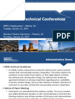 NERC CIP - Version - 5 - Revisions - Technical - Conferences-Posted - Version - January - 2014