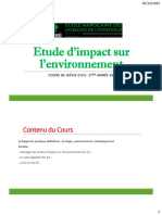 Cours Imapct D'Env - 5GC